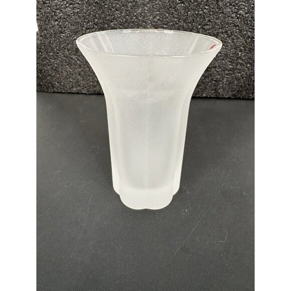 Iittala Anni Small Maljakko Vase 2738 Matte Glass Finland Valto Kokko - Picture 3 of 8